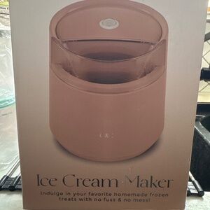 CWC Cook with Color Ice Cream Maker in blush pink
